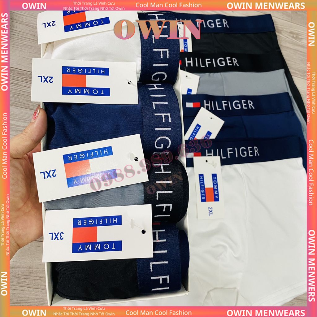 Quần sịp đùi nam Boxer nam cao cấp, Quần lót đùi nam thun lạnh co dãn 4 chiều thoáng mát thấm hút mồ hôi SD05 OWIN