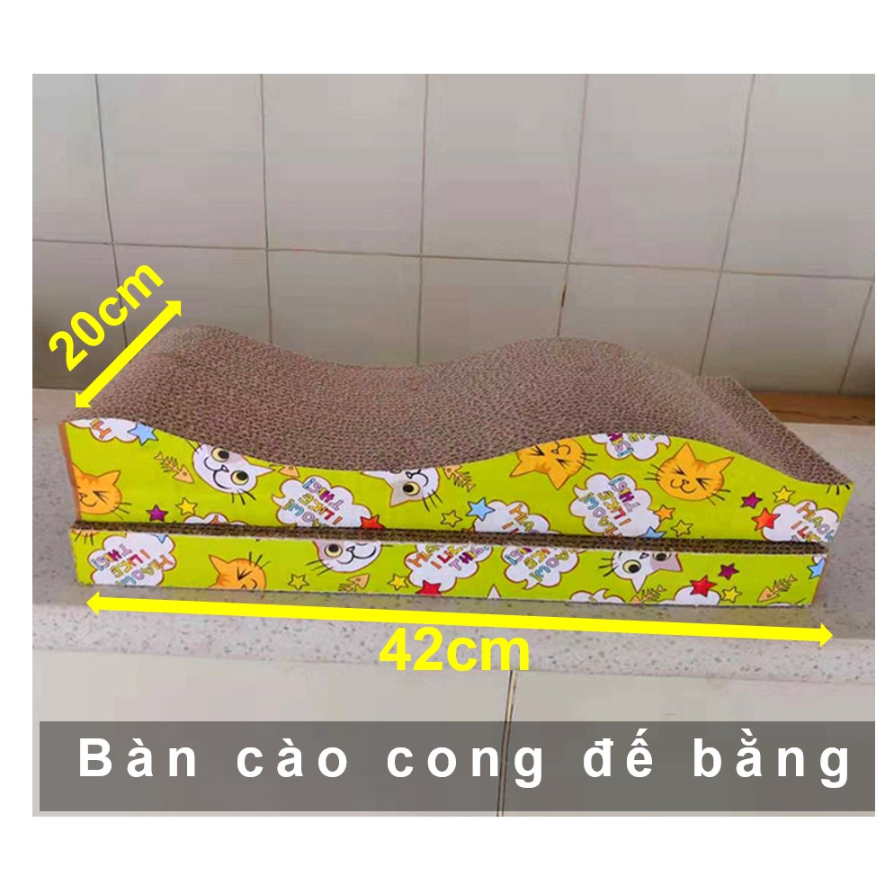 HCM - Bàn Cào móng cho mèo kiêm mài móng tránh mèo cào ghế sô pha (nhiều loại)