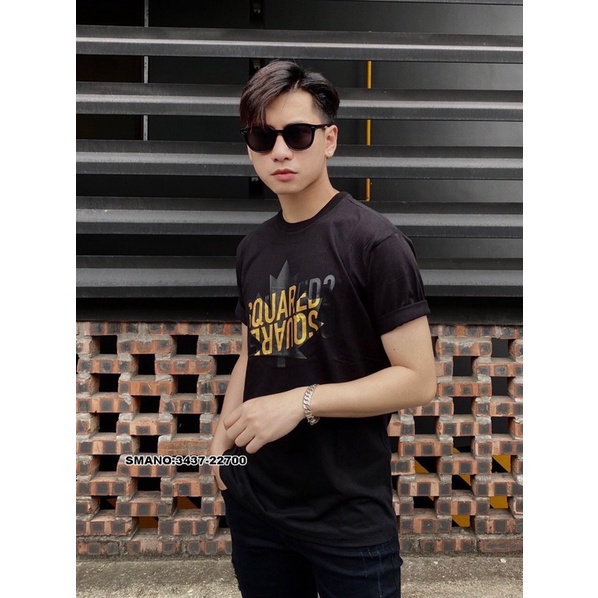 Áo Thun Dsq In Hoạ Tiết Siêu Đẹp - Áo Phông Nam Dsq SPF Cao Cấp