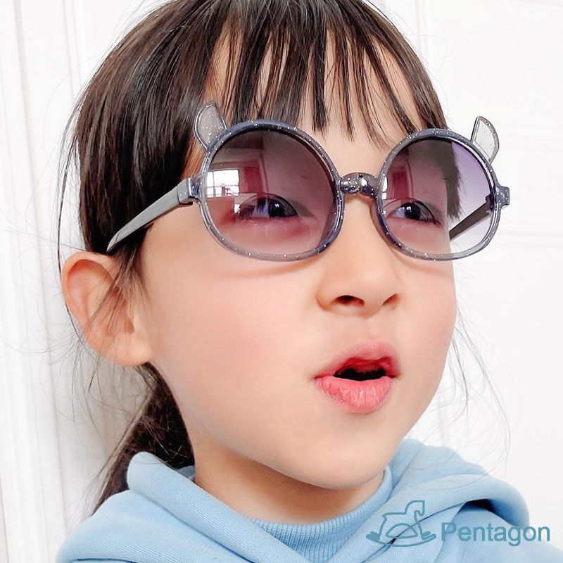 Kính Mát Hình Chú Chuột Hoạt Hình Đáng Yêu Thời Trang Cho Bé