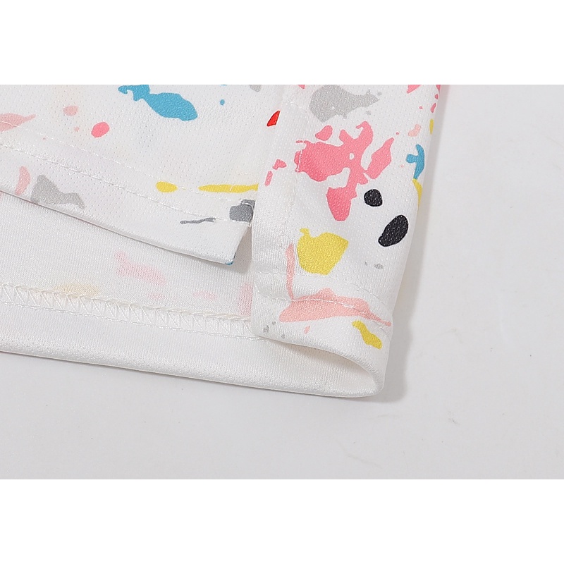 D &amp; Hoặc Áo Sơ Mi In logo graffiti Thiết Kế Bắt Mắt Giản Dị Cá Tính Mùa Hè