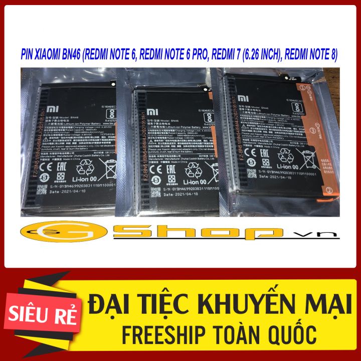 PIN XIAOMI REDMI NOTE 8