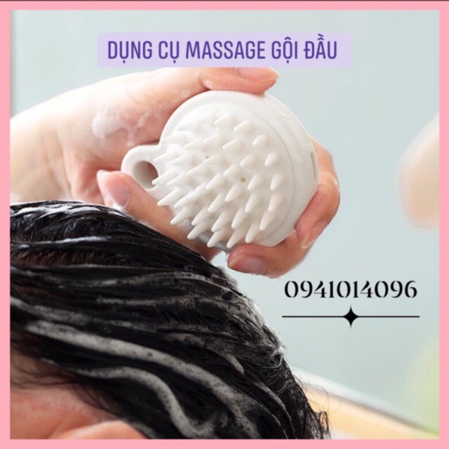 Dụng cụ massage gội đầu Muji / Lược gội đầu các loại