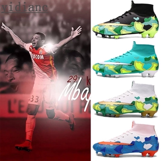 Giày Đá Banh Cổ Cao Mercurial 13 FG Kylian Mbappé Dành Cho Sân Cỏ Tự Nhiên Size 36-45