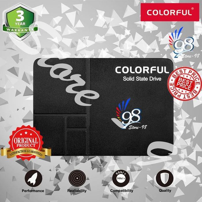 Thẻ bài SSD 120GB COLORFUL SSD 120GB - 3 năm chính hãng