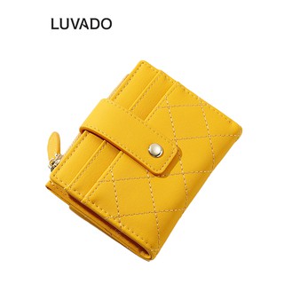 Ví nữ thời trang ngắn TAOMICMIC cầm tay nhiều ngăn cao cấp đựng tiền LUVADO VD407