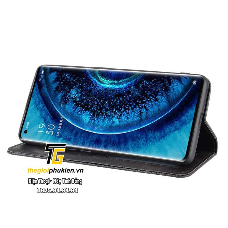 Bao da dạng ví OPPO Find X2, OPPO Find X2 Pro Luxury Leather