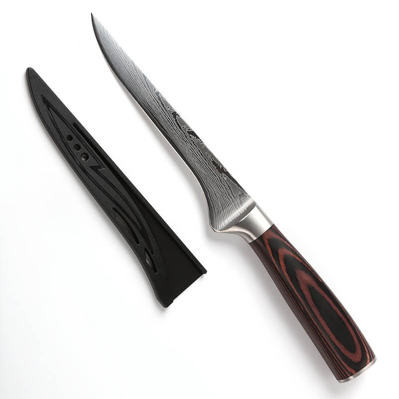 DAO - DAO BẾP NHẬT BẢN CLASSIC BONING THÉP DAMASCUS MÃ ADT120 nt