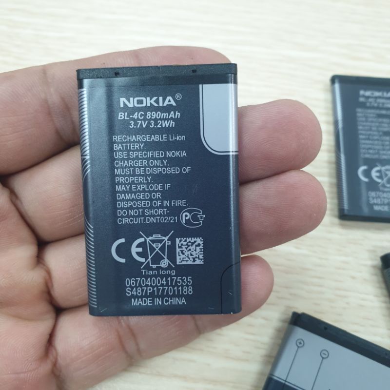 Pin nokia 4c-5c  bảo hành 12 tháng
