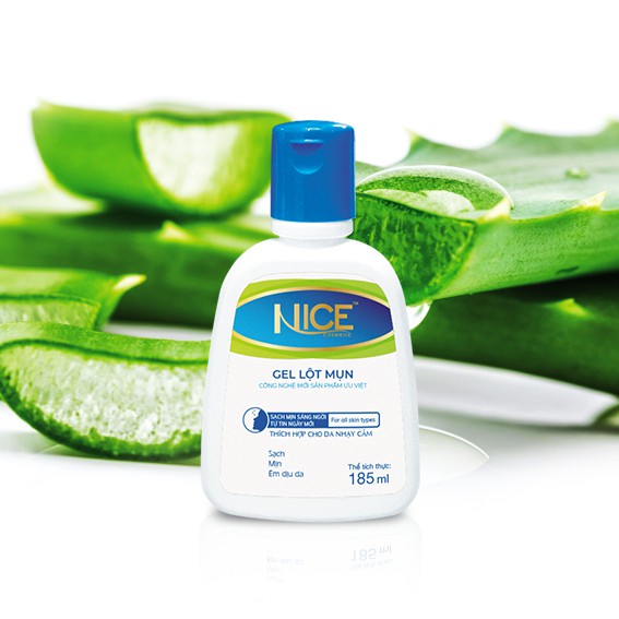 Gel lột mụn nha đam Nice 185ml