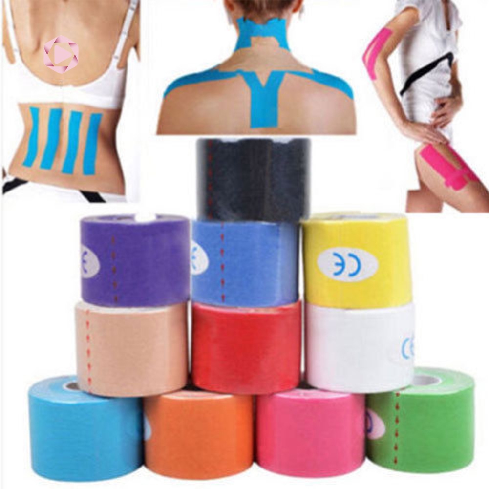 Băng Dán Cơ Co Giãn Chống Thấm Nước Hỗ Trợ Luyện Tập Thể Thao