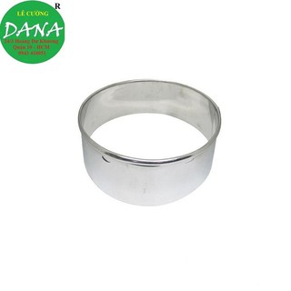Khuôn ring tròn inox 24*6 cm