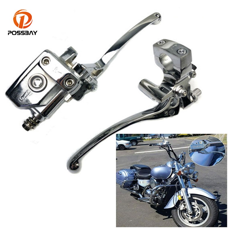 Tay Thắng Ly Hợp Thủy Lực Trái / Phải 25mm 1 "Cho Xe Mô Tô Honda Valkyrie GL1500 Shadow