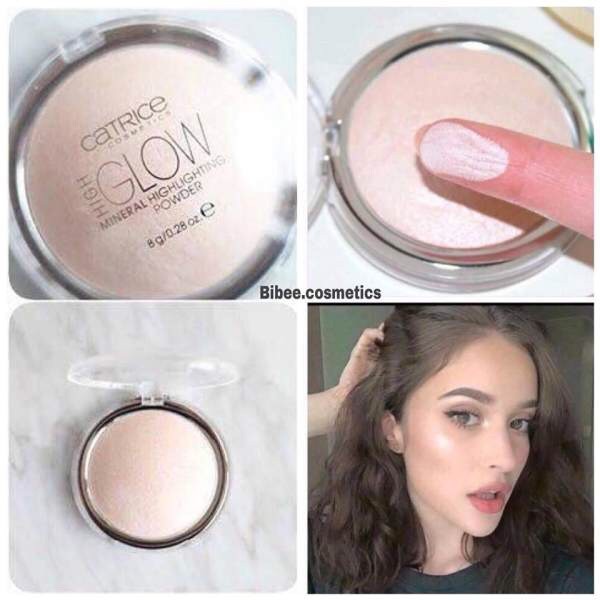 Highlighter Catrice Bắt Sáng khuôn mặt