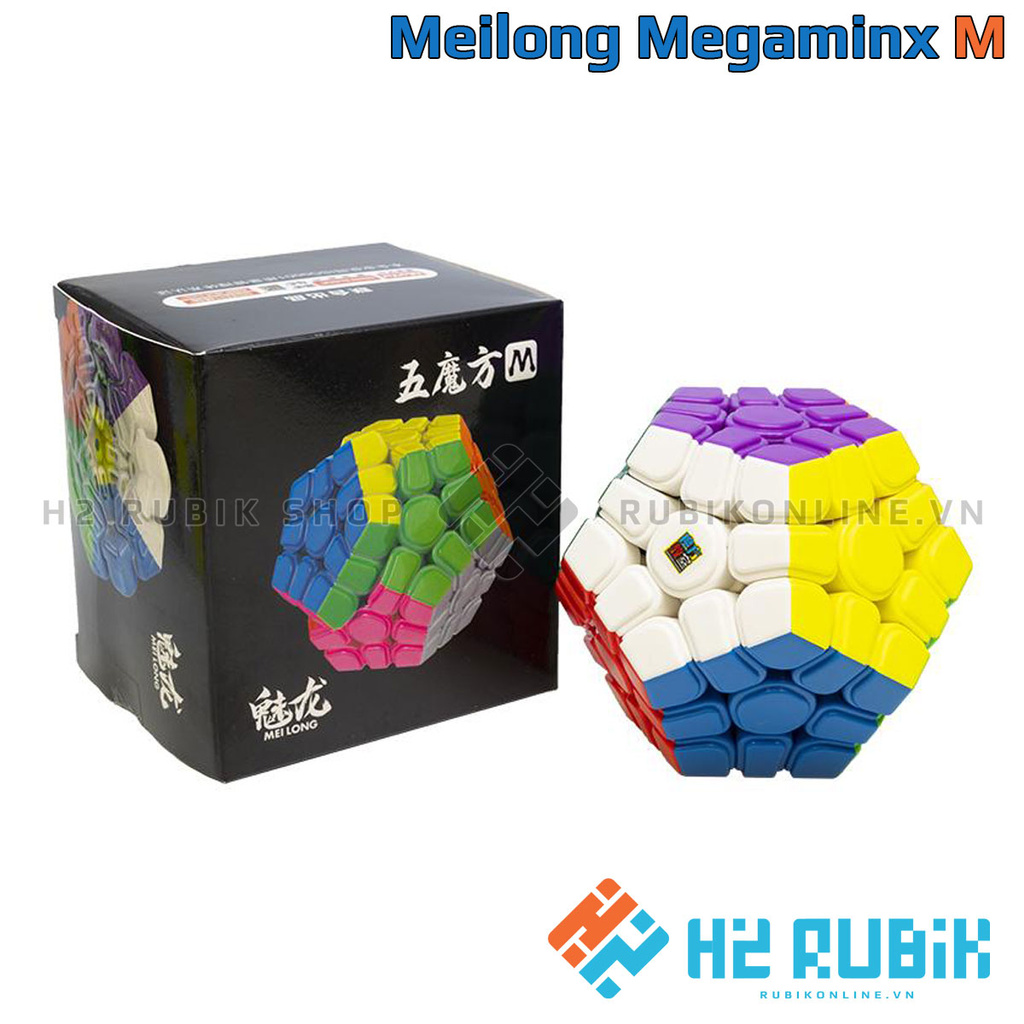 Meilong Megaminx 3x3 M - Rubik ngũ giác Lục giác Có nam châm sẵn cao cấp