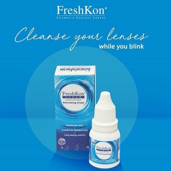 (Hàng Mới Về) Kính Áp Tròng Freshkon - 10ml