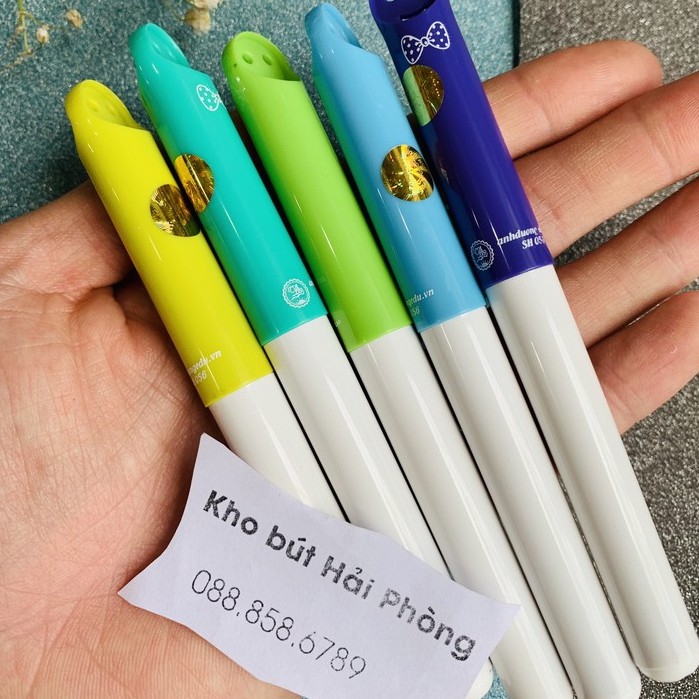 Bút mặt cười sh056 ngộ ngĩnh đáng yêu - hàng chính hãng