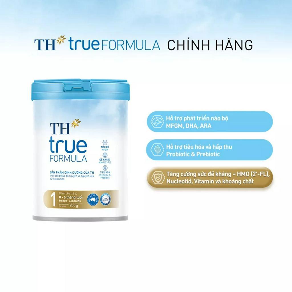 Sữa Bột Dinh Dưỡng Công Thức TH True Formula 1 800g .