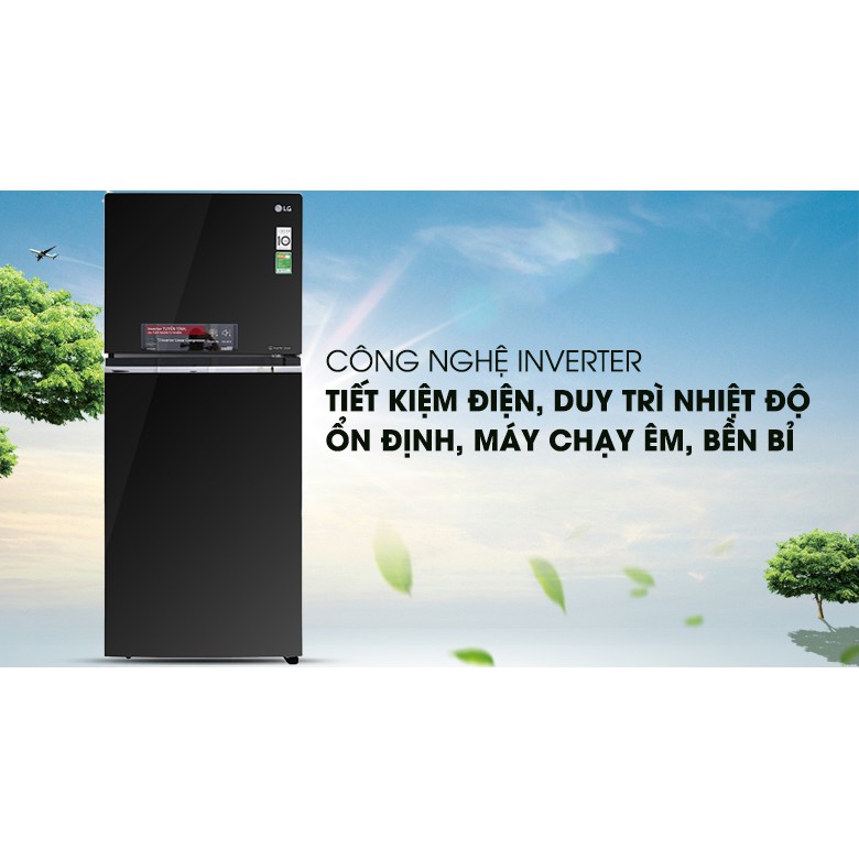 Tủ lạnh LG Inverter 393 lít GN-L422GB (Miễn phí giao tại HCM-ngoài tỉnh liên hệ shop)