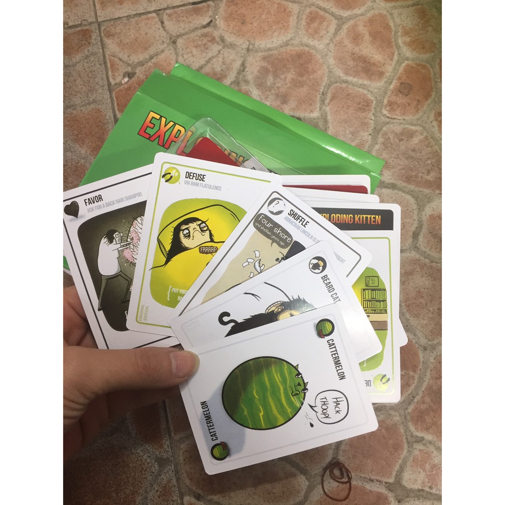 Bài Mèo nổ Exploding Kittens