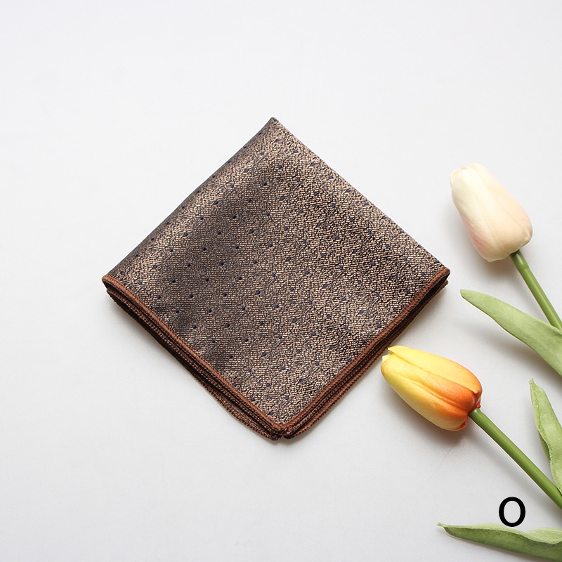 Khăn Tay Bỏ Túi Hình Vuông Họa Tiết Retro Phong Cách Anh Quốc Cho Nam