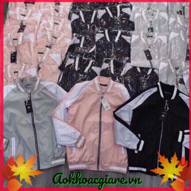 Áo khoác dù nữ phối tay ráp lăng ko nón | BigBuy360 - bigbuy360.vn