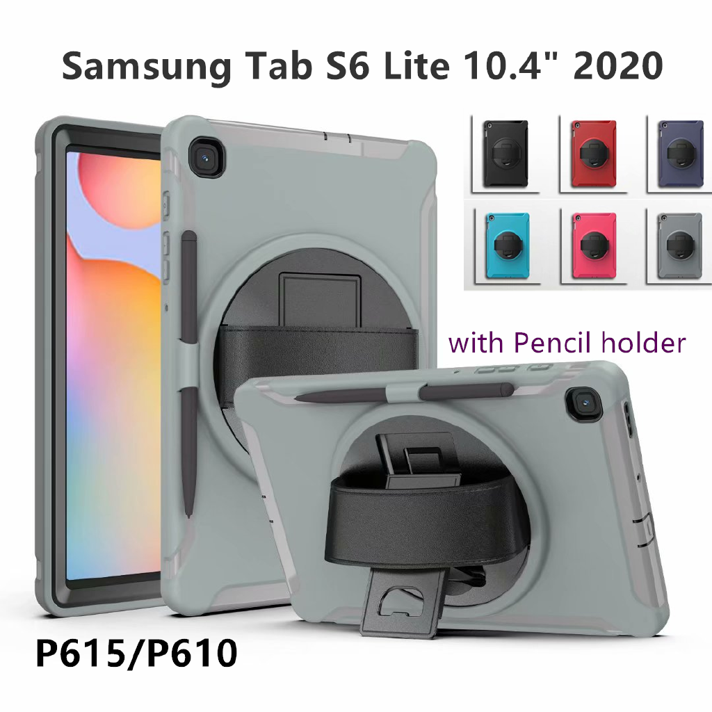 Casing Samsung Galaxy Tab S6 Lite P615 P610 2020 10.4″ Tablet Case Premium Shockproof Armor Cover