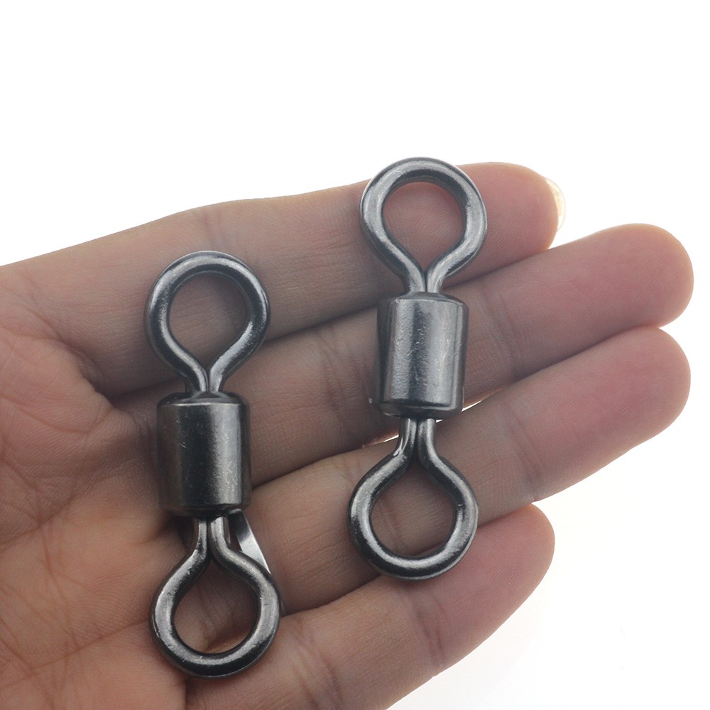 Khoen Móc Mồi Câu Cá Bằng Thép Không Gỉ Cỡ Lớn 12 / 0-1 / 0 #