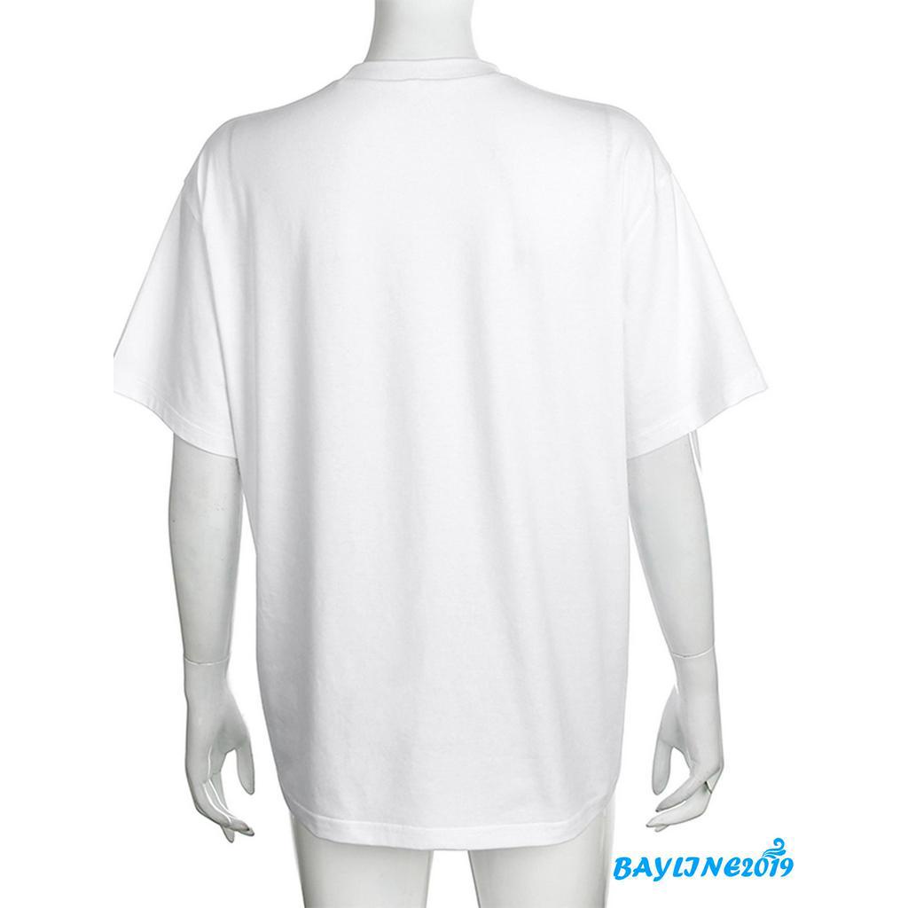 Áo thun tay ngắn họa tiết con rồng Trung Hoa truyền thống cho nữ