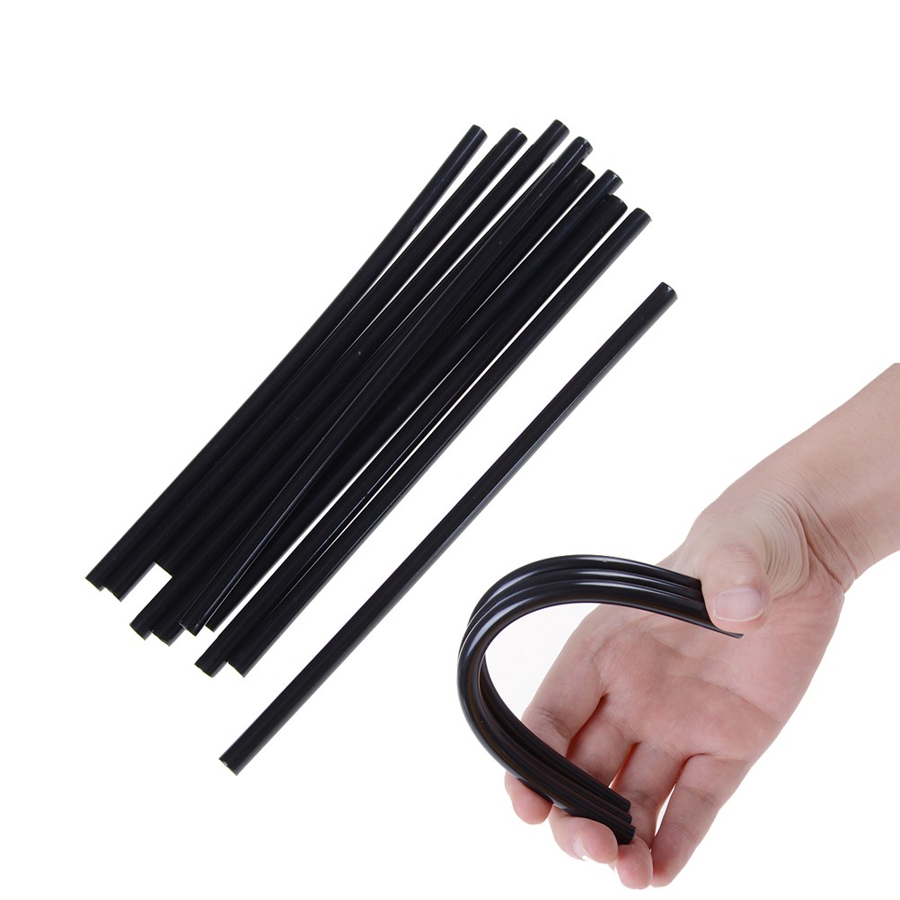 Bộ 10 Que Keo Nóng Chảy Màu Đen 7 * 190mm Chuyên Dụng Sửa Chữa Súng Bắn Keo