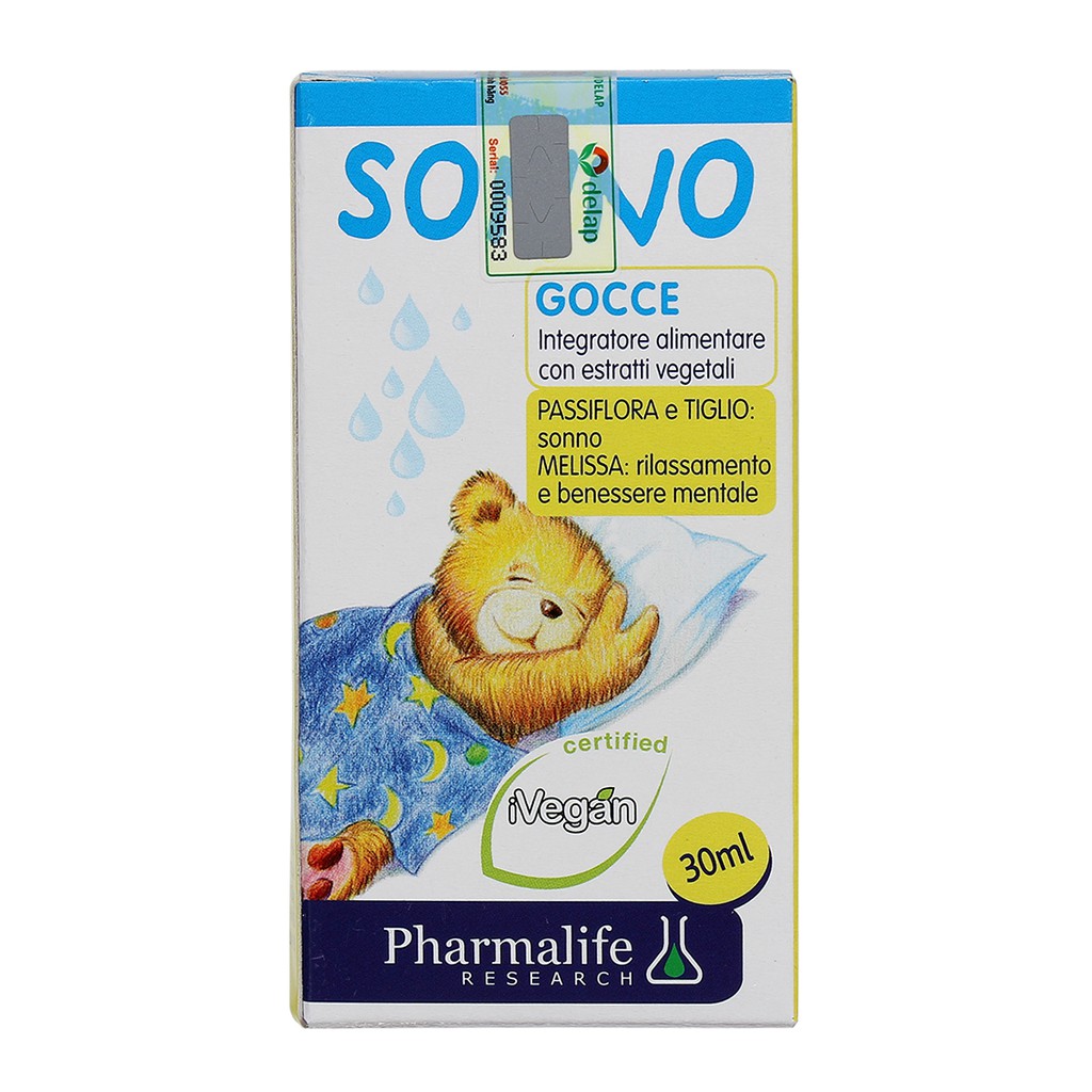 Siro SONNO BIMBI - Giấc Ngủ Ngon Của Bé (Chai 30ml)