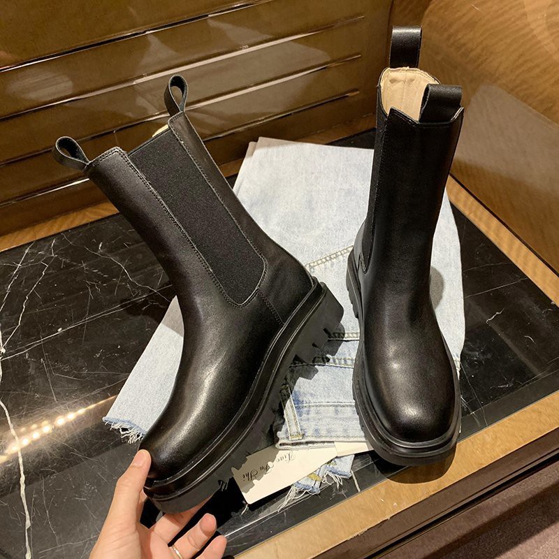 Giày Bốt Martin Cổ Thấp Đế Dày Thời Trang Anh Quốc 2020 Cho Nữ | BigBuy360 - bigbuy360.vn