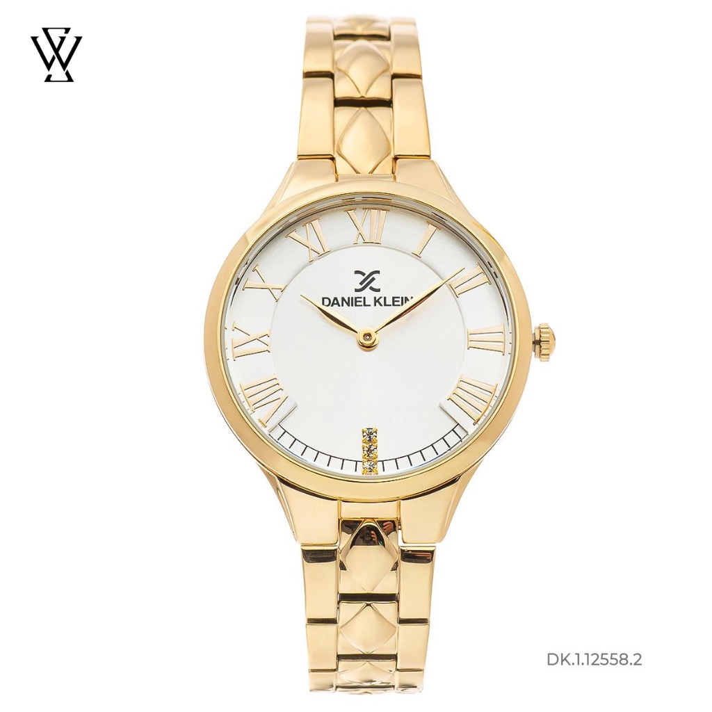 Đồng Hồ Quartz Nữ Daniel Klein WATCHSTORE DK.1.12558.2 Mặt Kính Khoáng 33mm, Dây Kim Loại, Vỏ Thép Không Gỉ