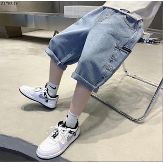 Quần jeans lửng cho bé trai