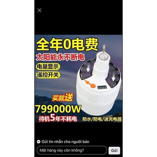Bóng đèn led sạc tích điện