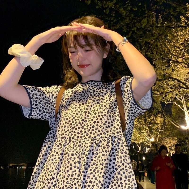 Đầm hoa dáng chữ A thiết kế mới thời trang dành cho mùa hè