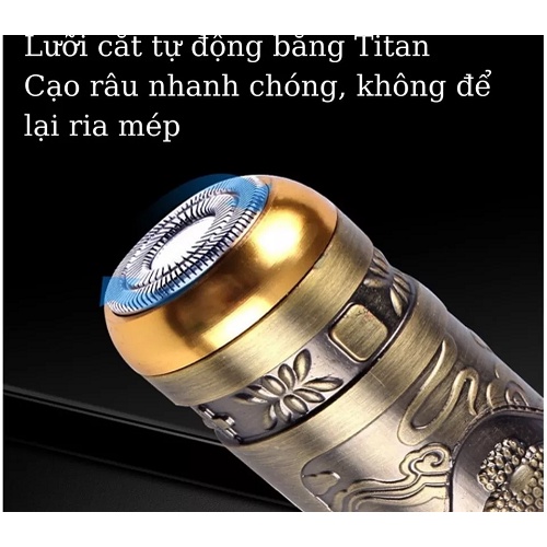 [ 𝑯𝑨̀𝑵𝑮 𝑪𝑨𝑶 𝑪𝑨̂́𝑷- 𝑮𝑰𝑨̉𝑴 𝑻𝑯𝑬̂𝑴 14%] Máy Cạo Râu Cao Cấp Siêu Bền Siêu Rẻ ( hình phật ) ( BẢO HÀNH 1 ĐỔI 1 )