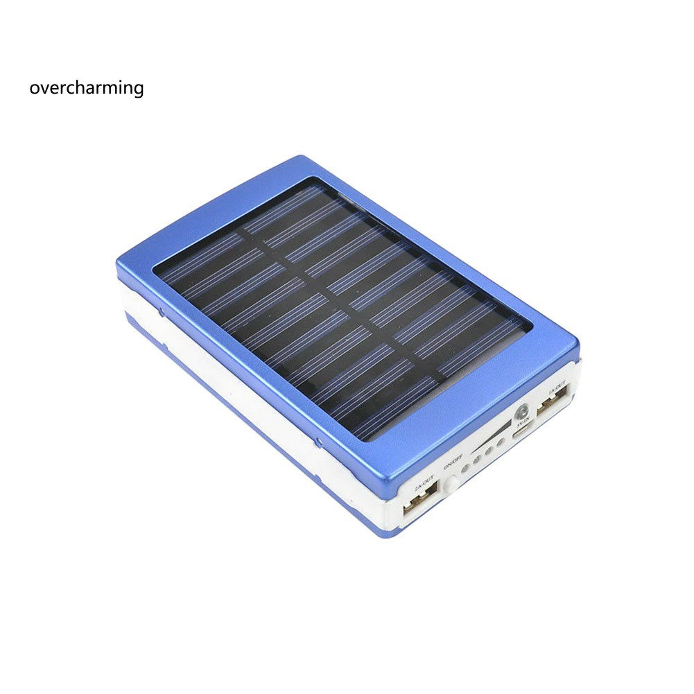 Bộ Vỏ Tự Làm Sạc Dự Phòng 5 Pin Năng Lượng Mặt Trời 5-pin 18650