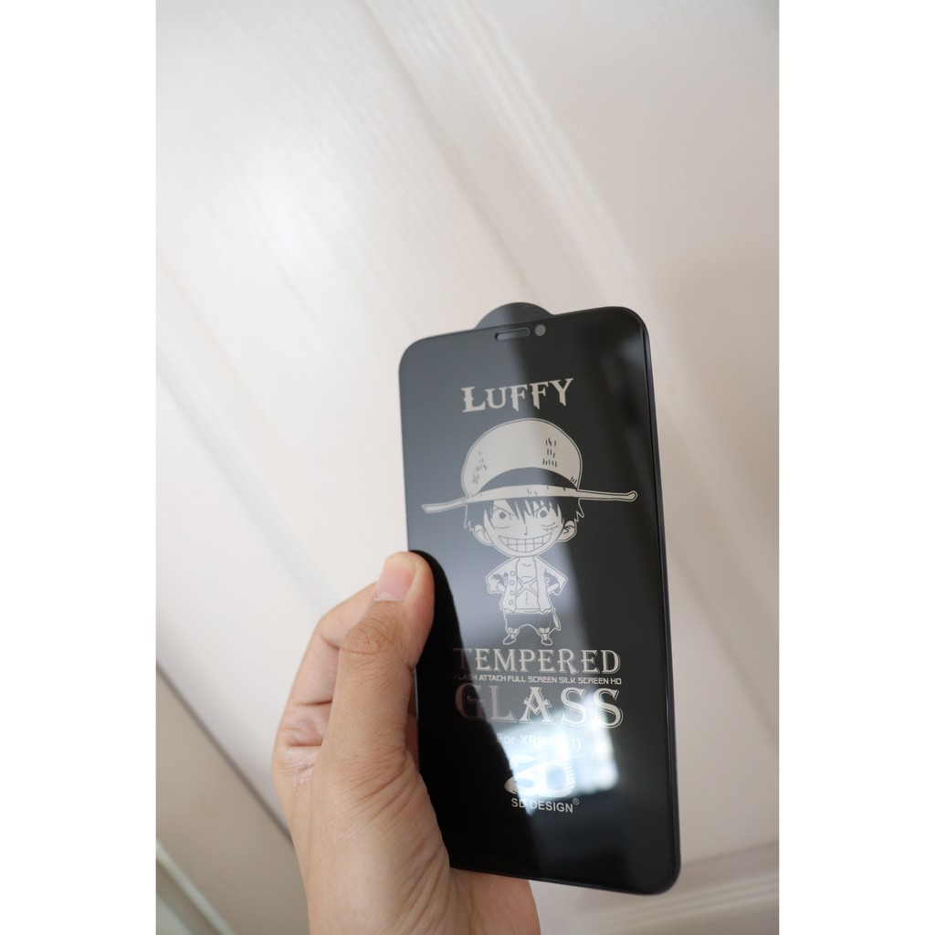 Kính cường lực chống nhìn trộm iphone Luffy hãng SD design xịn như kingkong