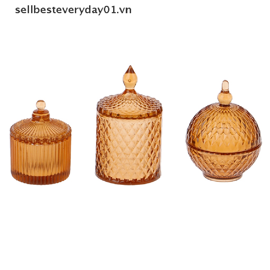 Set 3 Hũ Kẹo Trong Suốt Đồ Chơi Búp Bê Tỉ Lệ 1: 12