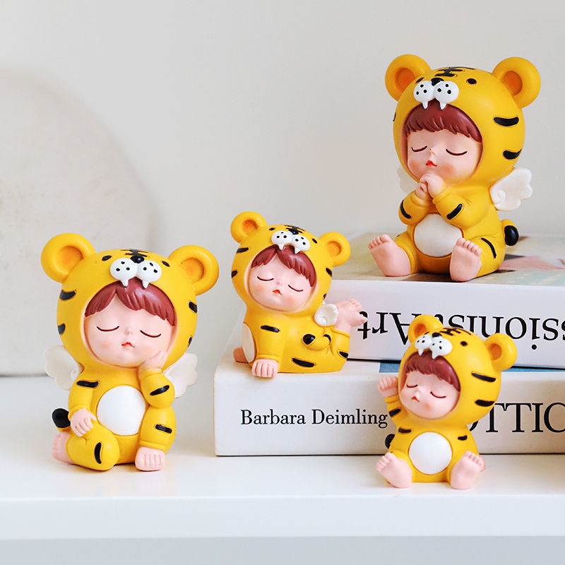 Tượng Hổ Linh Vật Trang Trí Bàn Làm Việc