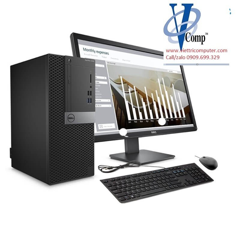 Máy tính Đồng Bộ DELL OPTIPLEX 3050MT/ 3046MT/3040MT hàng khủng, nhập khẩu Mỹ, Nhật, full thùng / BH 12 tháng | BigBuy360 - bigbuy360.vn