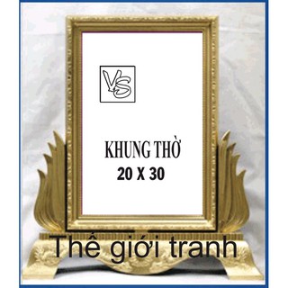 Khung hình thờ Nhựa 20x30