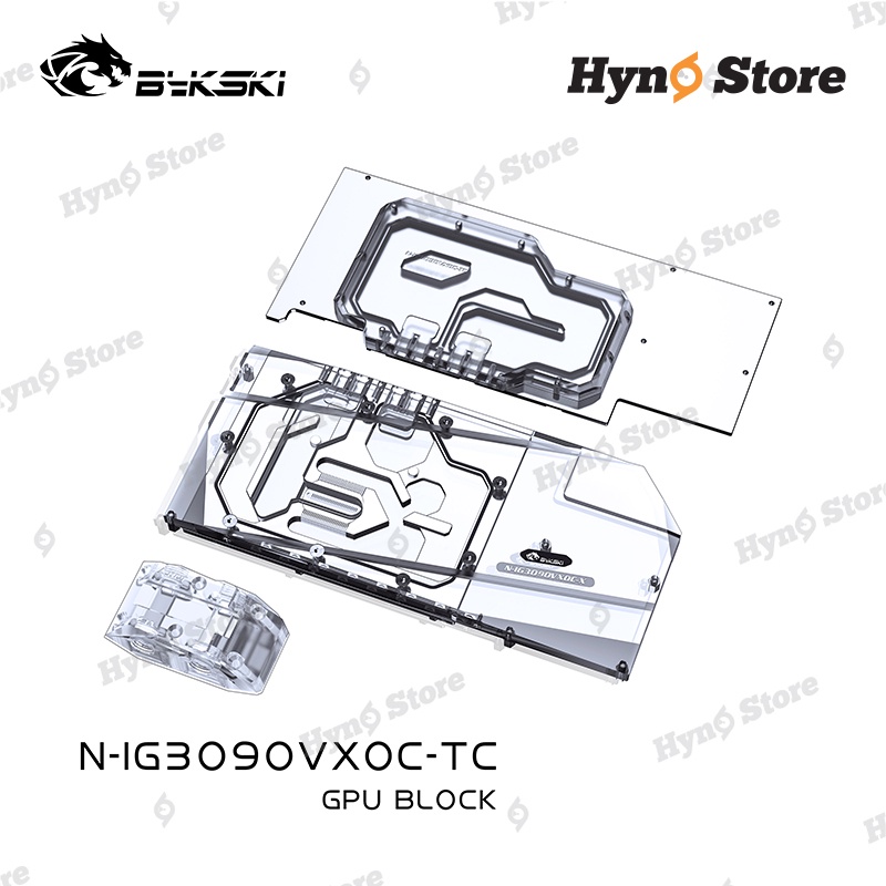 Block tản nhiệt nước Bykski 2 mặt vram Colorful 3080 3090 Tản nhiệt nước custom chất lượng cao - Hyno Store