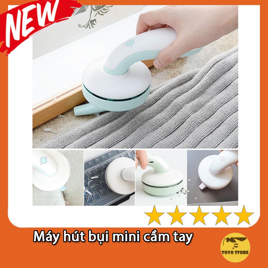 Máy hút bụi mini cầm tay, máy hút bụi không dây, lực hút mạnh vệ sinh sofa, bàn phím, bàn máy tính