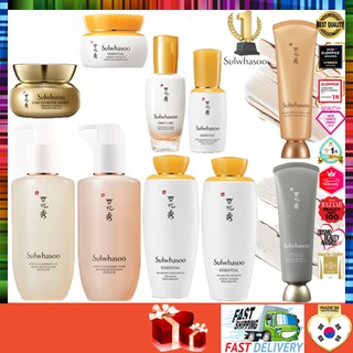 [Sulwhasoo]💝Premium THƯƠNG HIỆU HÀN QUỐC💝Concentrated Ginseng Renewing Gentle Activating Essential Balancing Overnight Vitalizing Water Cleanser foam oil Emulsion Serum Eye Cream Mask KOREA cosmetics