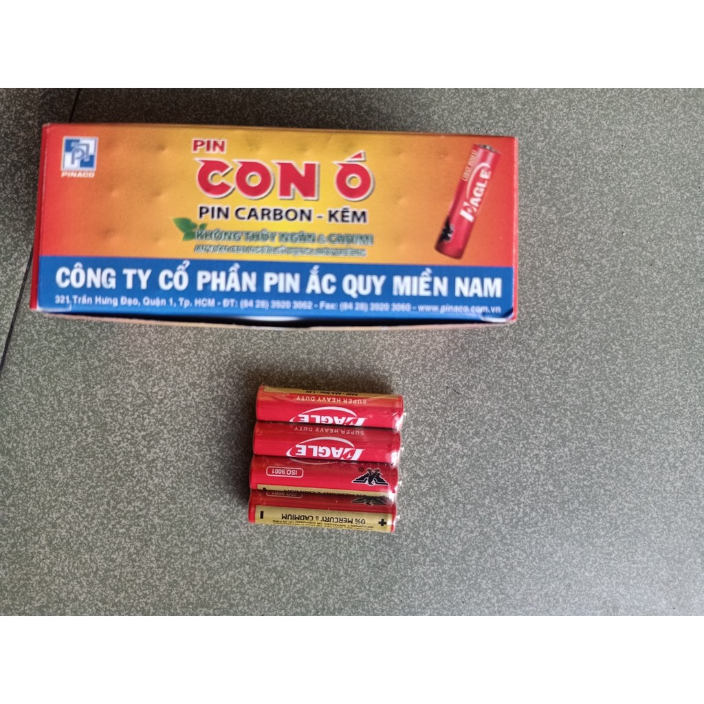 combo 2 viên Pin con ó ( Eagle) AA, AAA giá rẻ