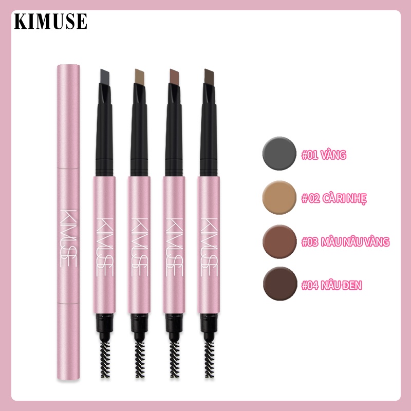 Bút chì kẻ lông mày Kimuse chống nước 10g
