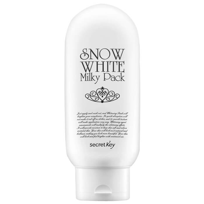 Dưỡng trắng da mặt và body cao cấp Snow White Milky Pack, cam kết kích 2-4 tone [chính hãng Hàn Quốc ]