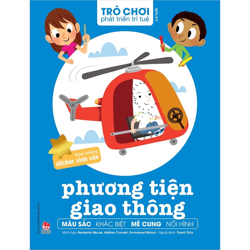 Bộ sách _ Trò chơi phát triển trí tuệ ( 8 Cuốn )